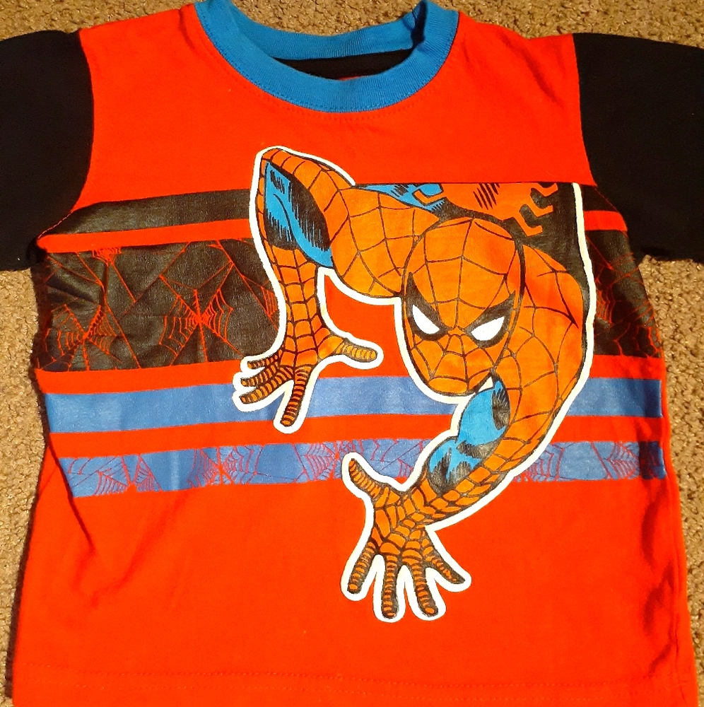 Marvel Comics Short Sleeve Spider Man Shirt